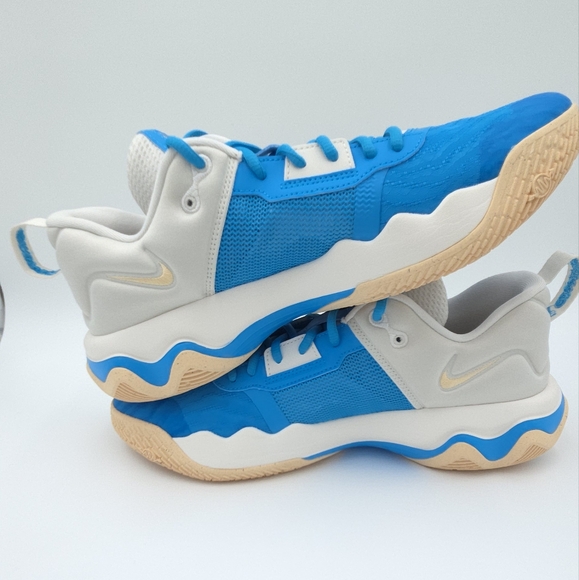 Nike GIANNIS IMMORTALITY 3 Phantom/Blue Basketball Shoes  DZ7533 002 - Picture 4 of 9